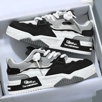 Men's Four Seasons Fashionable All-match Soft Bottom White Shoes