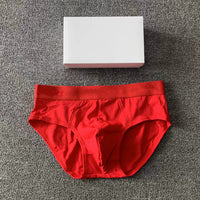 Men's Cotton Boxer Briefs Plus-Size Breathable Underwear For Sports