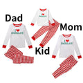 Printed Striped Casual Parent-child Suit Home Pajamas