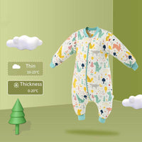 Baby Sleepsacks Cartoon Pattern Baby Sleeping Bag Carriage Sack for Newborn Split Leg