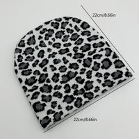 Leopard Jacquard Knitted Hat Autumn And Winter