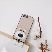 Cartoon Creative Leather Mobile Phone Case