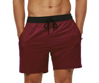 Men's Casual Solid Color Quarter Beach Pants