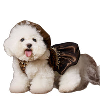 Dog Clothes Autumn Leopard Print Dress