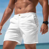 Men's Casual Sports Solid Color American Retro Shorts