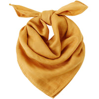 Bamboo Cotton Double Dyed Gauze Handkerchief Baby Bib Baby Scarf Bath Towel