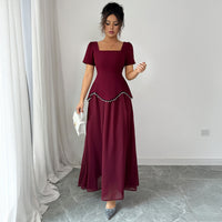 Fashionable Minimalist And Slim Fit Womens Dress