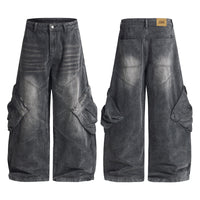 Women's American-style High-street Workwear Denim Jeans