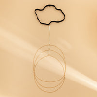 Elastic Band Multilayer Wheat Fringe Thigh Chain