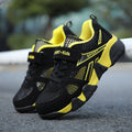 Kids Sports Mesh Shoes Boys Running Perforated Shoes With Large Mesh Holes For Breathability