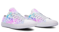 Fashion Printed Couple High Top Canvas Shoes