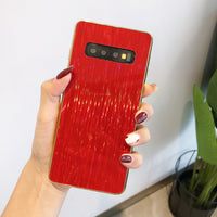 Electroplating colorful meteor phone case