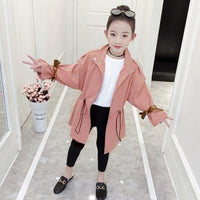 Girls' windbreaker children's jacket