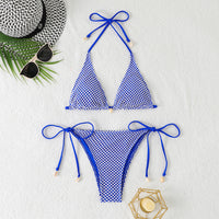New Sexy Strap Three-point Bikini Split