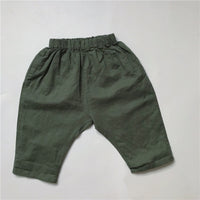 Carrot pants children cotton