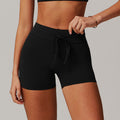 Hip Lifting Yoga Shorts High Waist Belly Contracting Fitness Pants