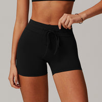 Hip Lifting Yoga Shorts High Waist Belly Contracting Fitness Pants
