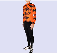 Long-sleeved autumn and winter men's bicycle top