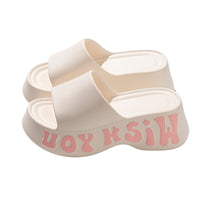 Non-slipHeight-increasing Thick-soled Slippers For Women
