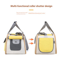 Portable Large Capacity Foldable Single Shoulder Pet Bag