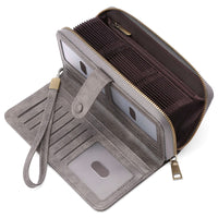 Expanding Card Holder Women's Long Wallet Passport Bag