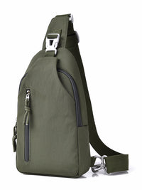 Nylon Casual Crossbody Bag Compact Chest Backpack
