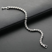 Single-row Tennis Chain Necklace