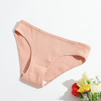 Women's Cotton Plus Size Sports Seamless Briefs