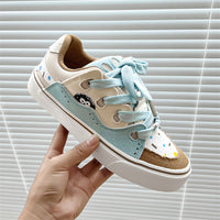 Student Couple Low-top Vulcanized Bread Board Shoes