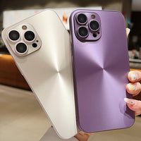New Aurora CD Pattern Phone Case With A Simple Matte Finish