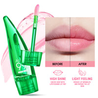 New Aloe Lip Gloss Temperature-sensitive Discoloration Lip Lacquer