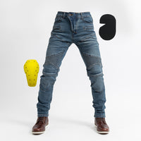 New Protective Gear Denim Cycling Pants