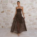 Fashionable Mesh Long Dress For Women