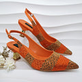 Fashionable Pointed-toe Shoes With A Mid Heel Comfortable Elegant And Versatile