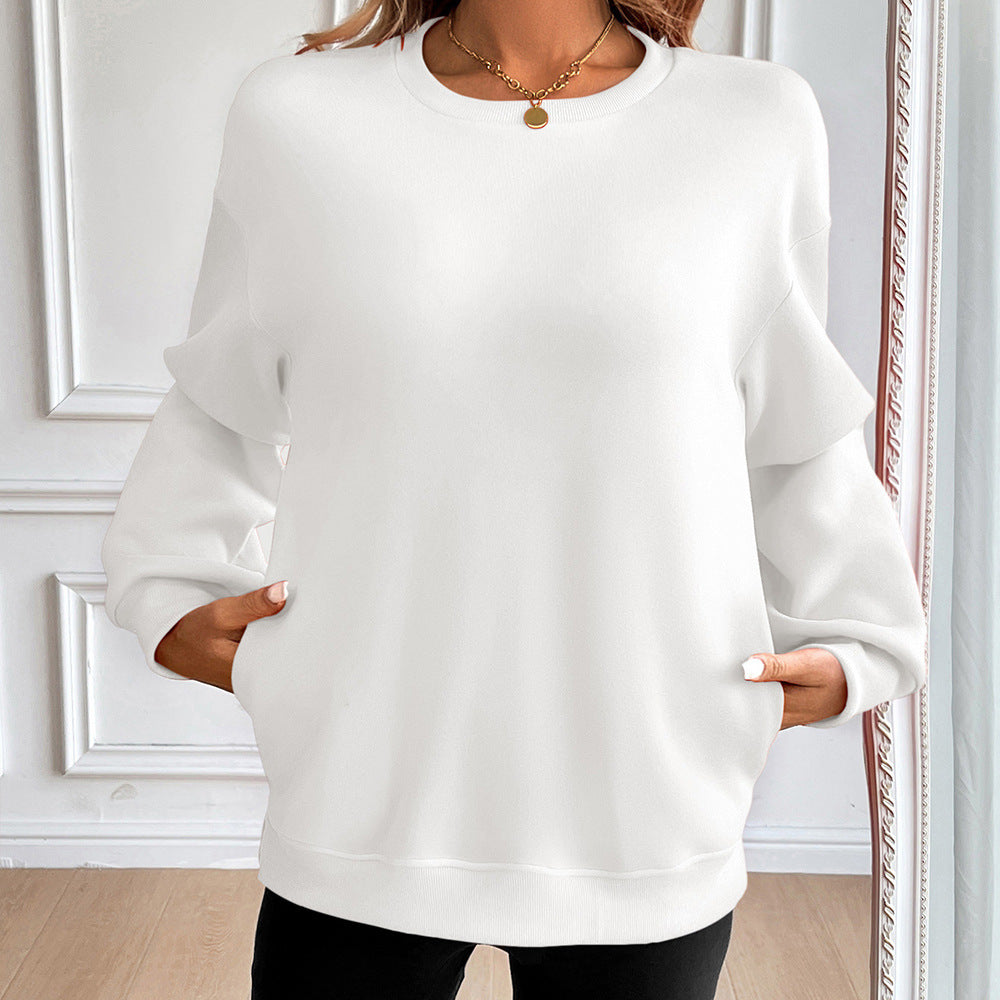 Loose Long Sleeve Casual Sweatshirt Women