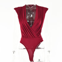 Fashion Light Mature Temperament V Neck Jumpsuit Women