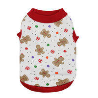 Christmas festive dog cat two-legged clothes