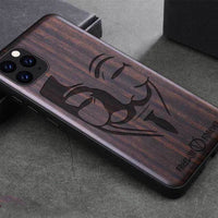 Wooden protective sleeve