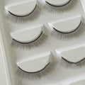 Grafting eyelashes students practice flat 8mm false eyelashes 5 pairs of practice hair big care 5 pay
