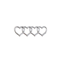 Modified Heart-shaped  With Four Ring Tail Tail