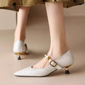 Pointed-toe Stiletto Heels With Studs