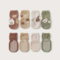 Baby Autumn And Winter Non-slip Glue Bottom Non-slip Socks Tube Socks