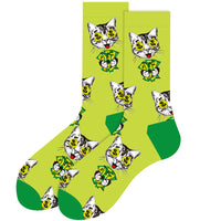 Animal Mid-calf Length Socks Geometric Men's Socks Tide