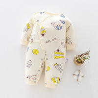 Baby warm one-piece clothes spring, autumn and winter