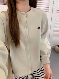 Simple Loose Small Baseball Jacket