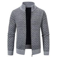 Men's Fashion Plaid Jacket Coat