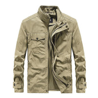 Stand Collar Jacket Men's Trendy Loose Fashion