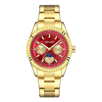 Lunar Phase Business Steel-Strap Waterproof Quartz Men's Watch