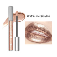 Liquid Lipstick Diamond Eye Shadow Dual-use Makeup Lasting