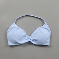 Womens High-intensity Halter Bra With Chest Pads
